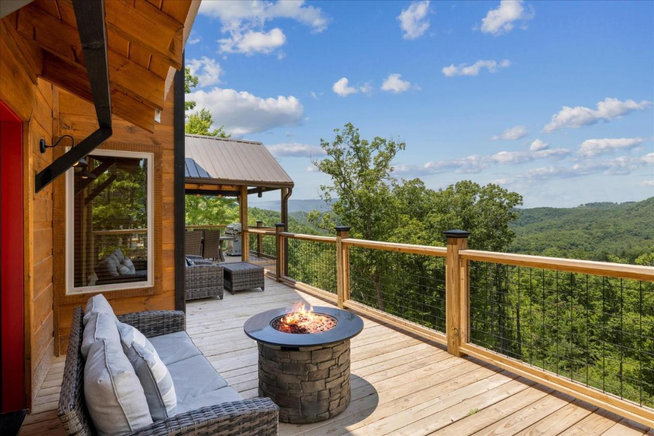 Red Sky Ridge Cabin Vila Sevierville Exterior foto