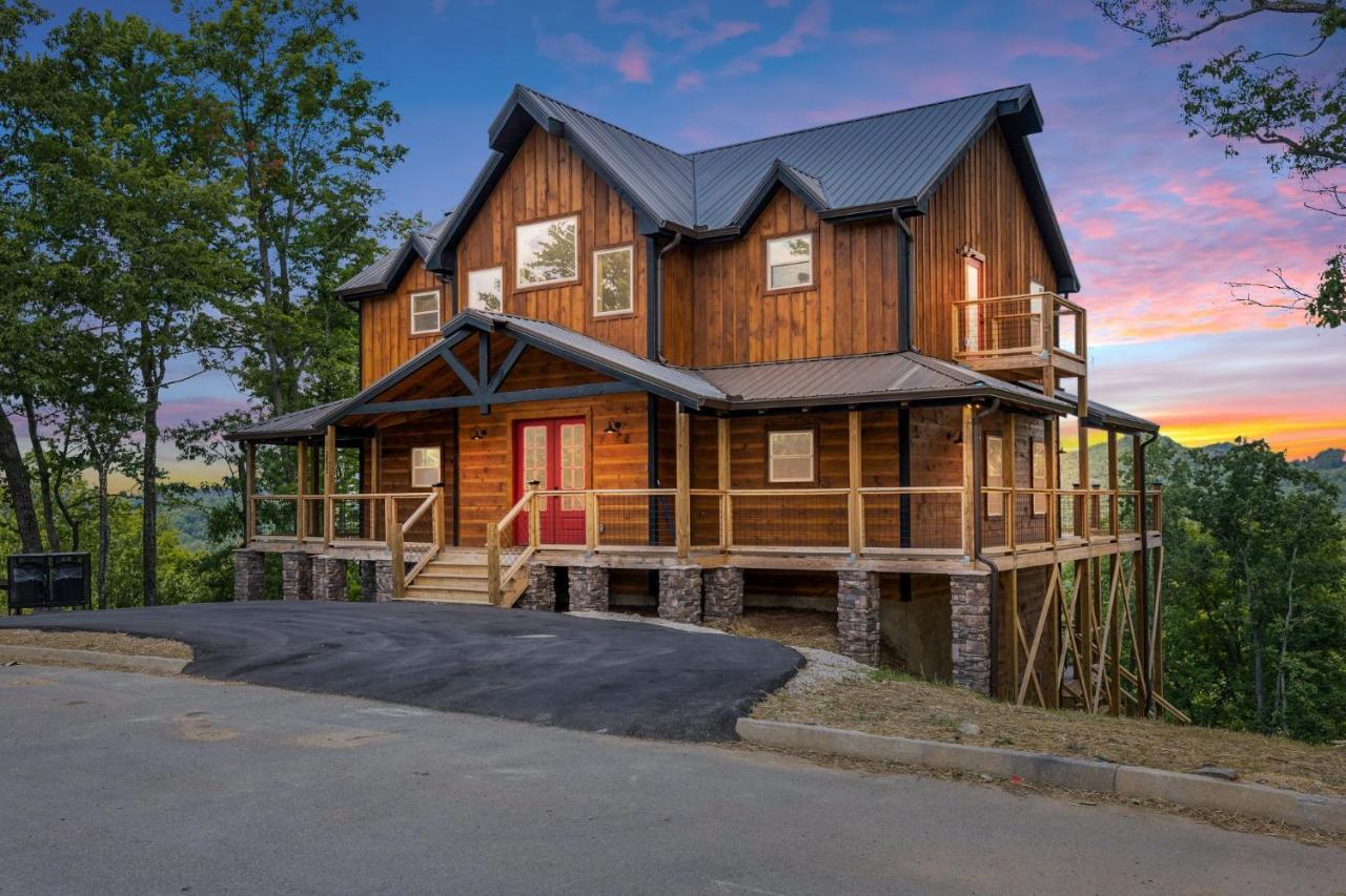 Red Sky Ridge Cabin Vila Sevierville Exterior foto