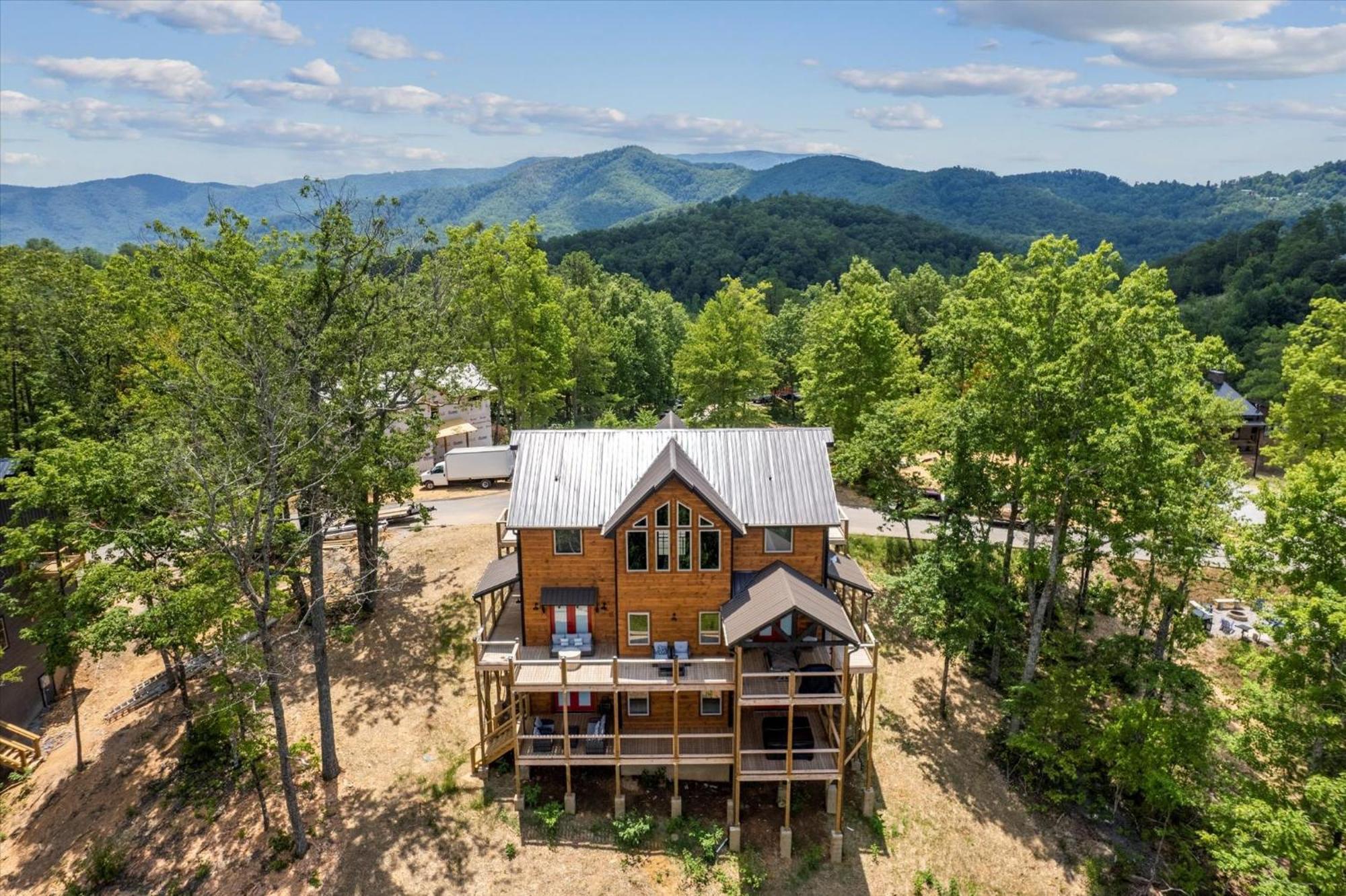 Red Sky Ridge Cabin Vila Sevierville Exterior foto